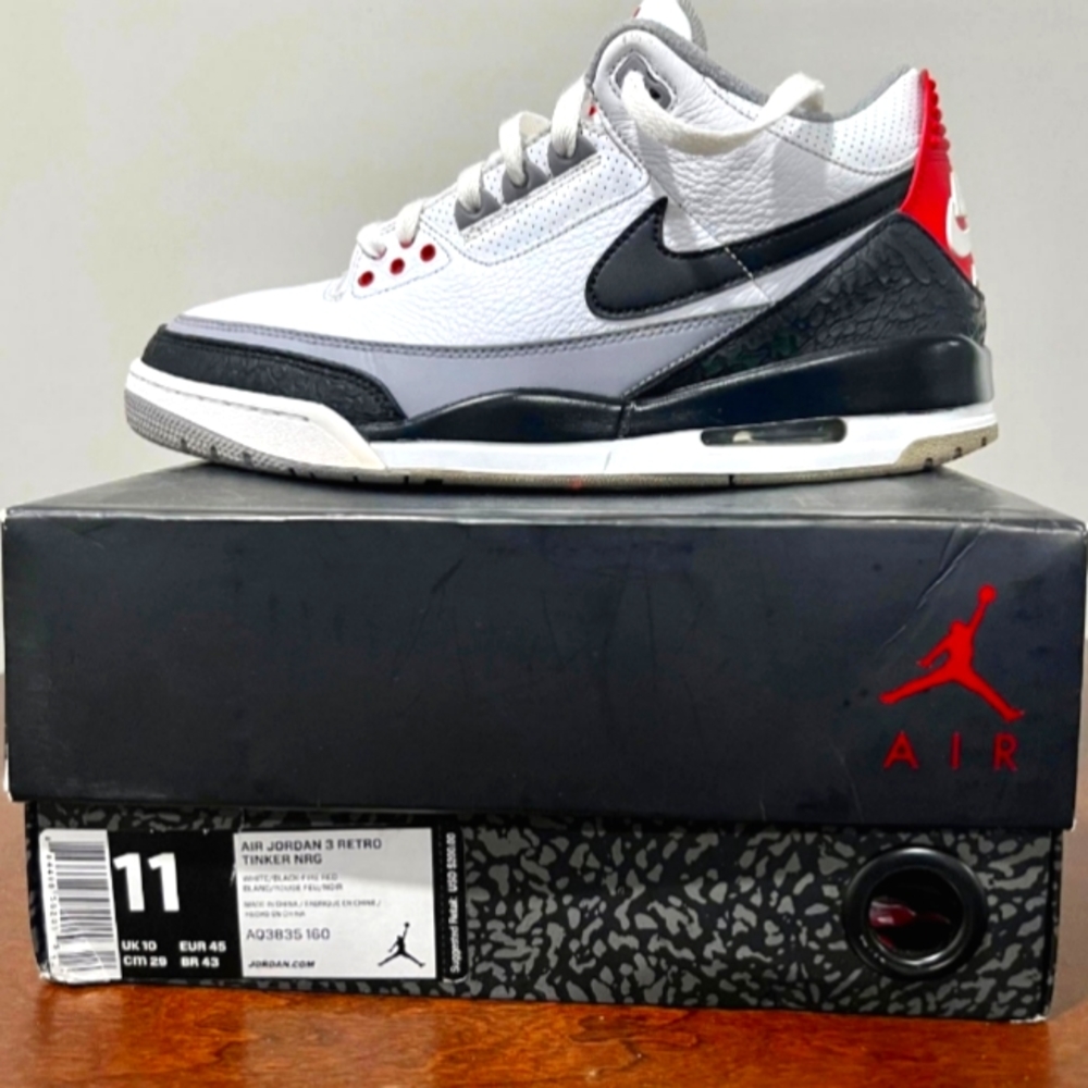 Jordan 3 Tinker Hatfields version